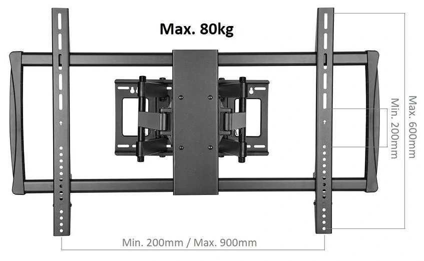 Držiak Tv extra pevný Fiber Mounts Terano