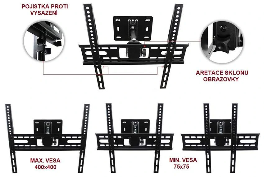 Držiak na TV Fiber Mounts FM049