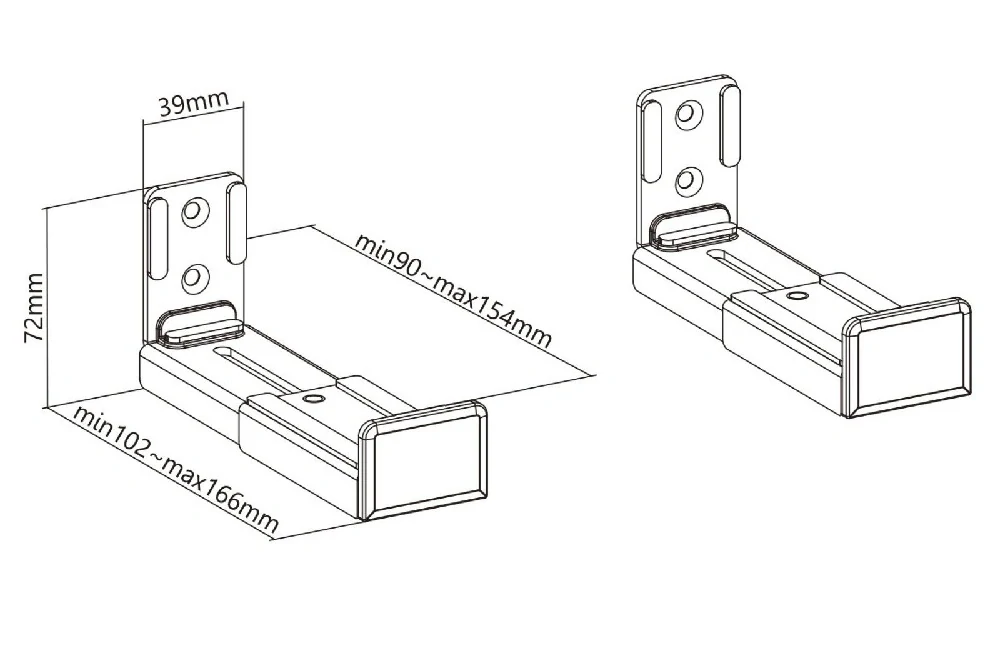 Držiak na soundbar Fiber Mounts M9C32