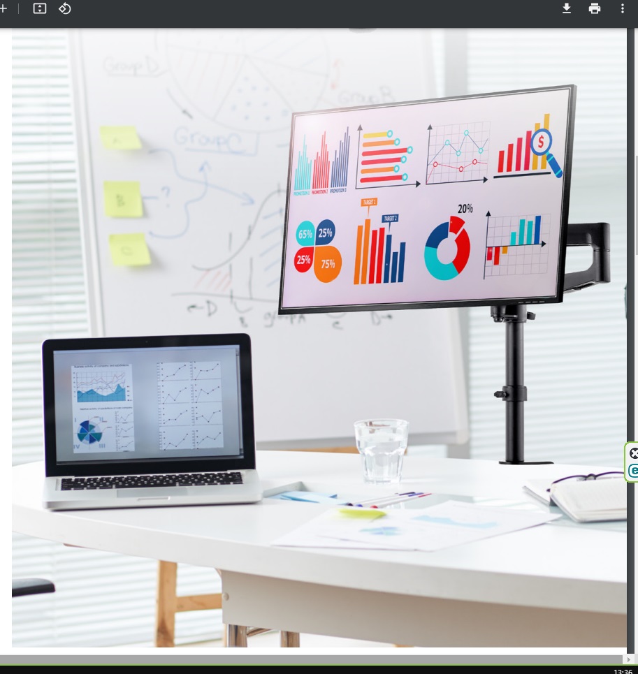 Držiak LCD monitoru EDBAK DM101