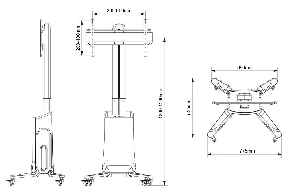 Tv stojan NB G85W
