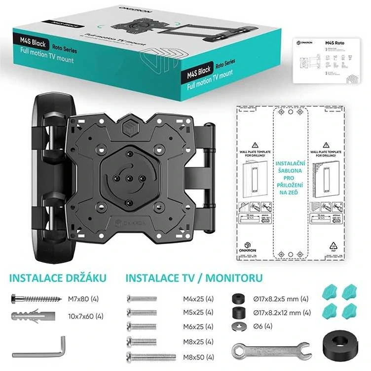 Rotačný Tv držiak Onkron M4S
