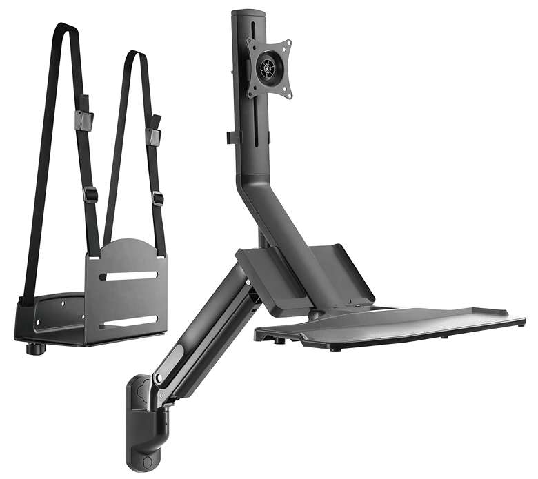Nástenný držiak monitora a klávesnice Fiber Mounts M8C38