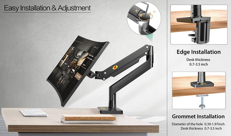 Ergonomický držiak monitora NB G45