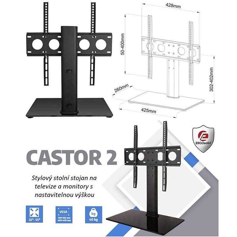 Podstava na Tv Ergosolid Castor 2