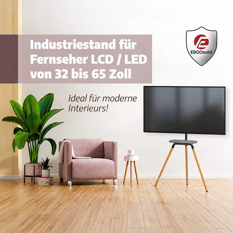 Televízny stolík Ergosolid Tritonix Extra