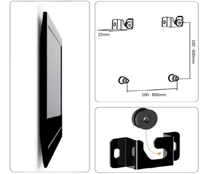 Fixný držiak Tv Fiber Mounts FM04