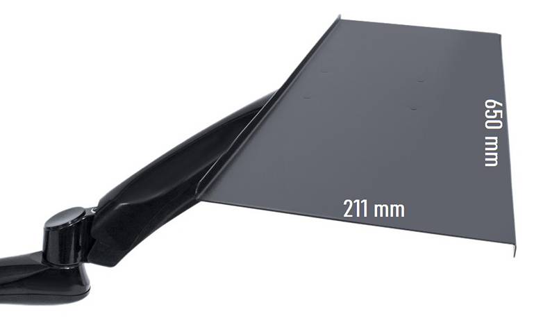 Stolný držiak na monitor a klávesnicu Fiber Mounts M6C81