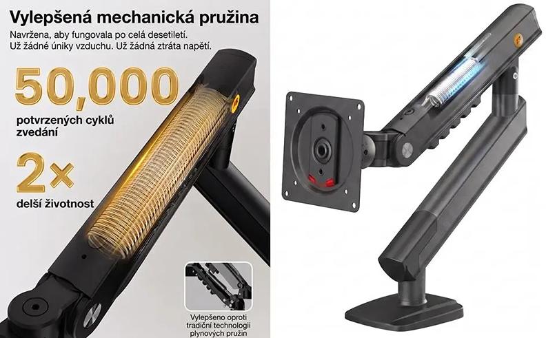 Stolový držiak na monitor polohovací NB A5