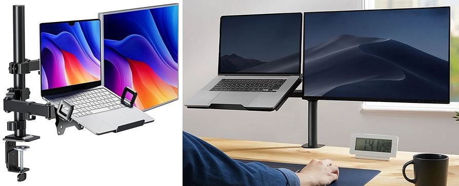 Stolový držiak na notebook a monitor Fiber Mounts SDN20