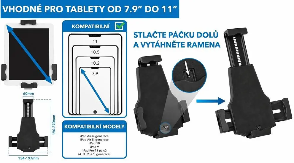 Stolný držiak na tablet iPad Fiber Mounts TAGATA1