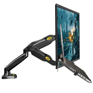 Fiber Mounts H3F160 - kancelársky držiak notebooku a monitora