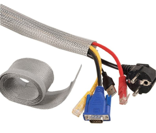 Organizátor na kabeláž Fiber Mounts M5C13 strieborná
