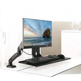 Polička na klávesnicu s myšou Fiber Mounts Keyb01