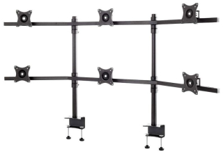 Stolný držiak na 6 monitorov Edbak SV17
