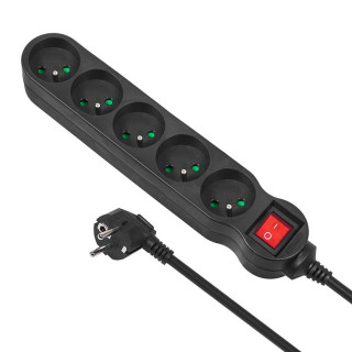 Predlžka 1,4m 5x zásuvka - Fiber Mounts PR14X5